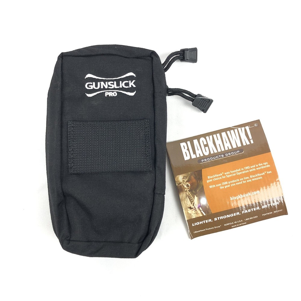 Blackhawk! Gunslick Pro Pull Through Cleaning Kit Nylon Soft Pack Case Pouch EDC
