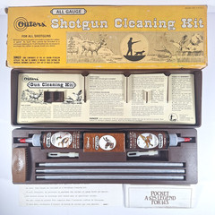 Vintage 1980s Outers Cleaning Kit for All Shotguns 12-.410 Gauge P-478-U w/ Box