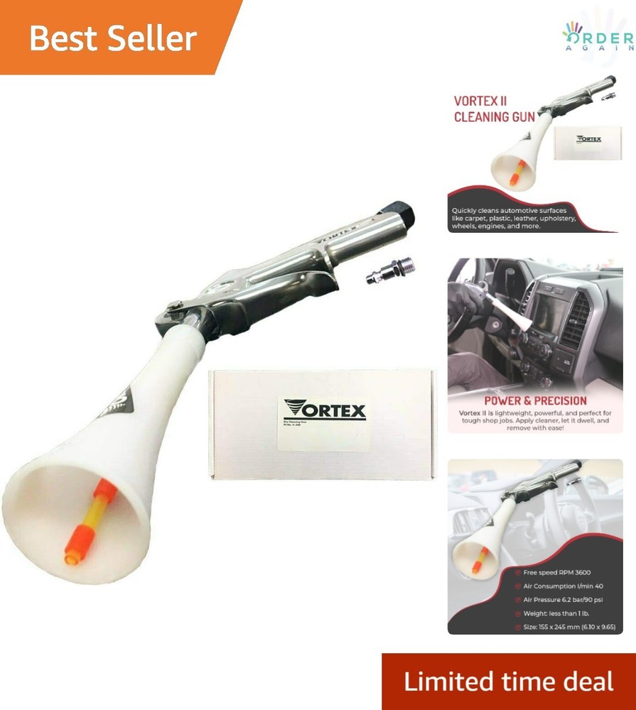 Air Cleaning Gun Auto Detailing Tool Deep Clean Interiors Exteriors Compressor