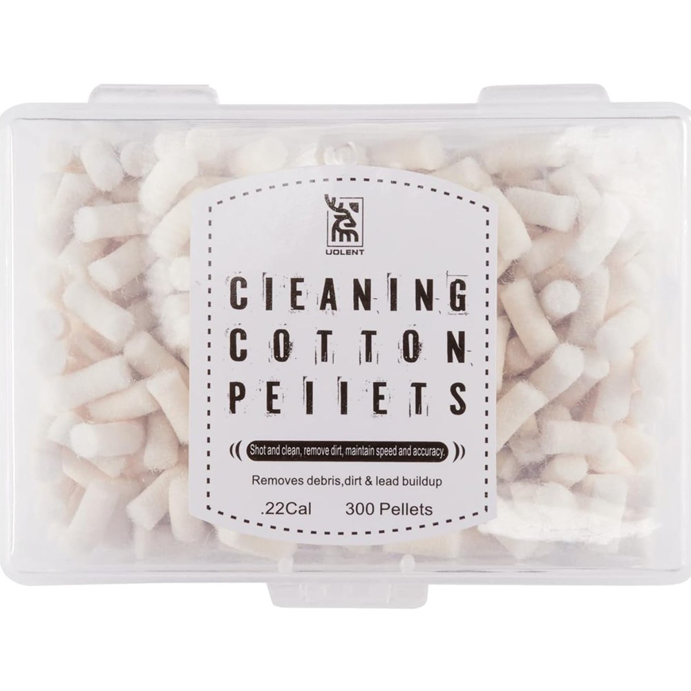 Cleaning Cotton Wool Felt Cleaning Pellets for Maintenance .22.177 Caliber 30…