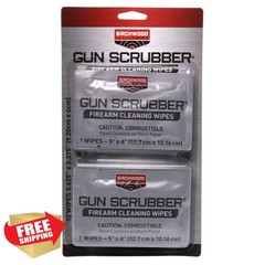 Birchwood Casey Gun Scrubber Wipes 25 Count