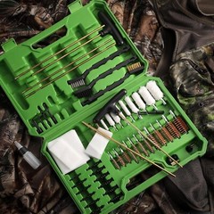 MOSSY OAK Universal Gun Cleaning Kit Rifle Pistol Handgun Shotgun Firearm w/Case