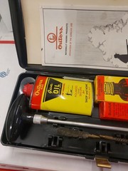 Vintage Outers Gunslick Rifle Cleaning Kit 477 30 Cal 478 Shotgun Pistol Red Box