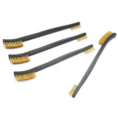 10-Pack Double-Ended All Purpose Gun Cleaning Brushes 7″ inch Brass Steel Nylon