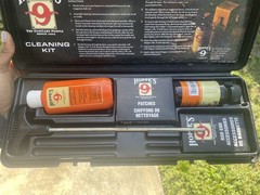Hoppe’s 9 Cleaning Kit Patches, rod section, oil, Solvent FAST SHIP