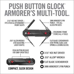 Glock Accessories – 2-in-1 Tool, 4-in-1 Tool & Pro Pack with Gun Mat & Cleaning