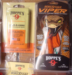 NEW BORE SNAKE Gun Cleaner BLOWOUT 22-225 380 9mm 38 357 44-45 12 ga 9 Items