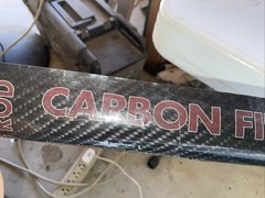 WG-2736-1 CLEANING ROD 44” Long CARBON FIBER 1-PIECE