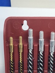 Tipton Gun Cleaning Supplies Bore Brush Set 13-Piece Rifle New TR