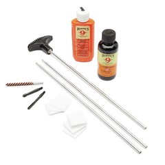 HOPPE’S 8mm .30 and .32 Caliber Rifle Aluminum Rod Cleaning Kit Clamshell Pack