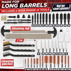 Universal Gun Cleaning Kit for Rifles, Pistols & Shotguns â€“ Gun Cleaning Ki…