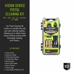 Vision Series™ Handgun Cleaning Kit, .357, .38, .40, .44, & .45 Caliber