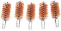 Durable 10-Pack Bore Brushes with Phosphor Bronze & Cotton Mops for Firearms
