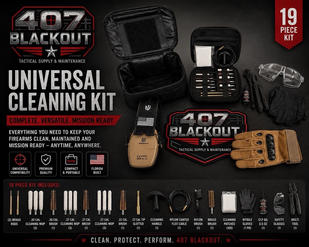 Universal Gun Cleaning Kit (Range)