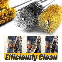 8 Pcs Drill Wire Bore Brush Set Wire Brush for Drill Bore Brush W8M43246