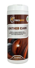 TrexNYC Leather Wipes – Interior Car Wipes, All-In-One Car Interior Cleaner