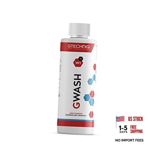 Car Shampoo. Auto W1 GWash Shampoo for Cars. Dirt 34 Fl Oz (Pack of 1) single