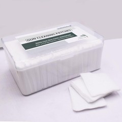 1000 Pieces Gun Cleaning Patches 2″ Square, Lint Free for .22-.45 Caliber