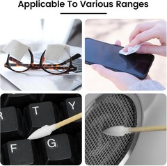 Gun Cleaning Supplies, 600PCS Round Gun Cleaning Patches and 200PCS Gun Clean…