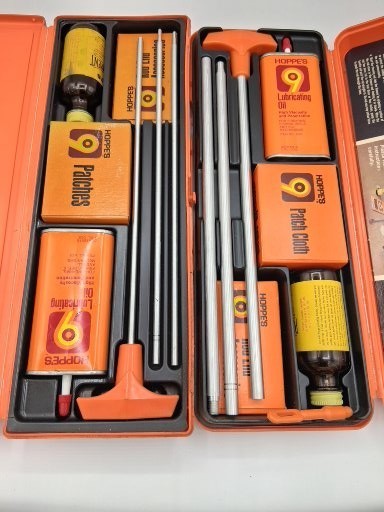 Vintage Hoppe’s No. 9 Cleaning Kit Lot of 2 Complete Original Cases Barely Used