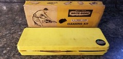 Vintage Mill Run Brite-Bore No. 25A Universal No Brush Cleaning Kit in Plastic C