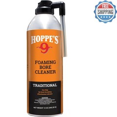 Superior Hoppes 12 Oz Foaming Bore Cleaner: No Scrubbing Required, Quick Action