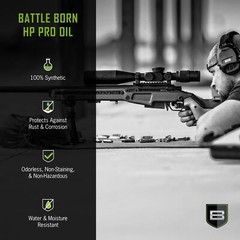 Breakthrough Clean Battle Born Hp Synthetic Gun Lubricant 2Oz Needle Tip