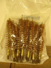 .44 .45 Cal. Rifle Special Line Brass Bore Brush 12ct NEW C54