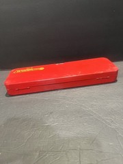 Vintage Outers Gunslick Rifle Gun Kit #477 30 Cal Red Metal Box, Made In USA VGC