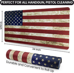 24″X12″ Thick Gun Cleaning Mat, Gun Mat – for Firearm Cleaning and Maintenance –
