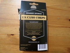 US Camo Corps Shammy Sponge 2 Pack