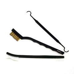 3pcs Gun Shotgun Rifle Cleaning Brass Brush Bristle Pick Set for Trigger Bolt