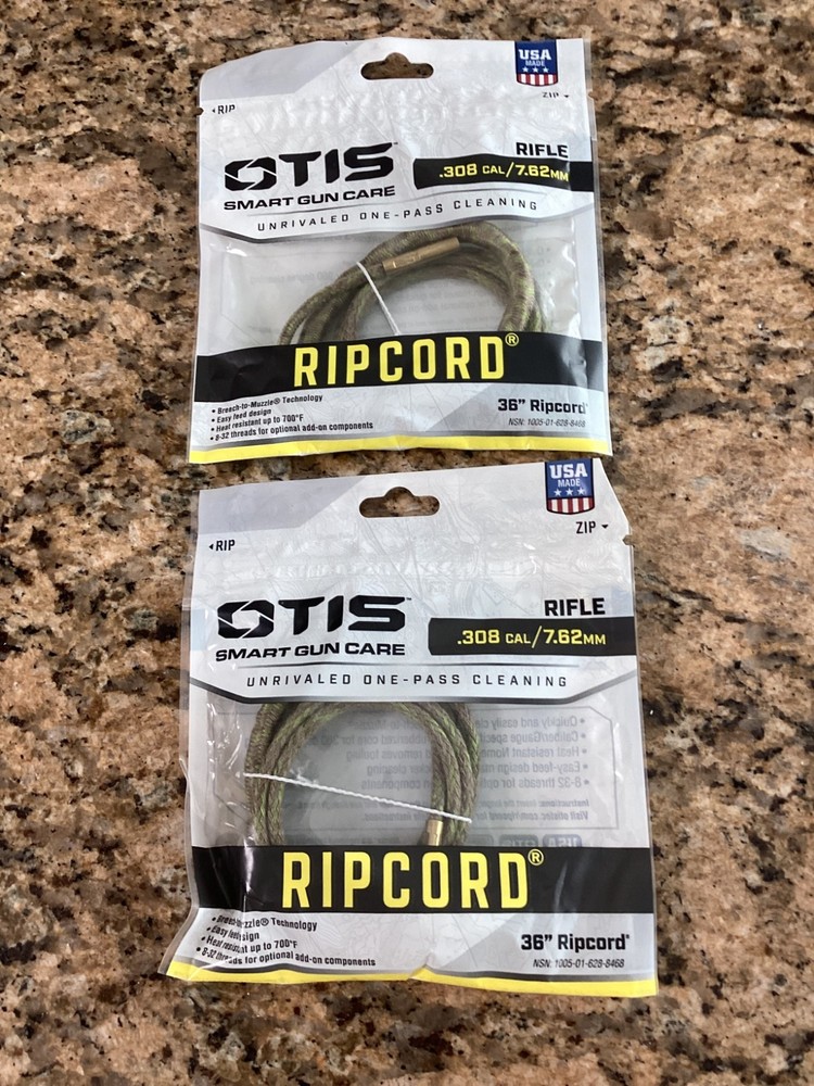 OTIS SMART GUN CARE .308 CAL/ 7.62 MM 36″ (LOT OF 2, NEW SEALED)