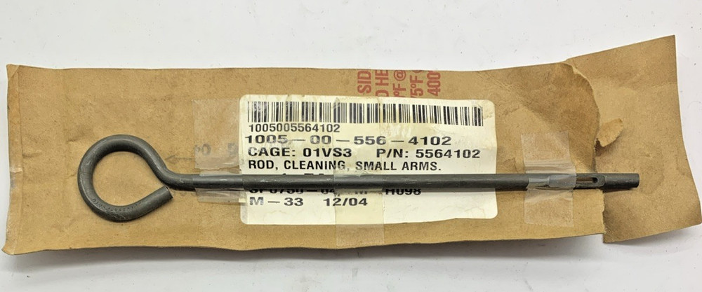 1911 .45 cal / 9mm – USGI ROD, CLEANING SMALL ARMS – NEW OLD STOCK