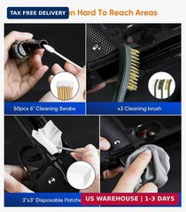 CLP Gun Cleaning Oil Kit-Includes 3.4oz Gun Oil 2oz Needle Lubricant, Gun Brushe