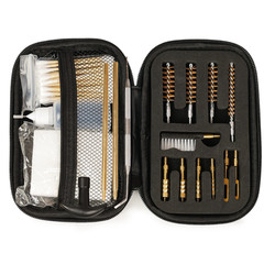 87 Pcs Universal Gun Cleaning Kit Rifle Pistol Shotgun Cleaner Set with Case
