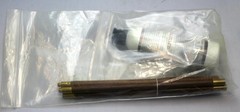 Dewing’s Walnut & Brass Shotgun Cleaning Rods and Solution