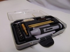 Cabela’s .45 cal specific cleaning kit in shell case 231886