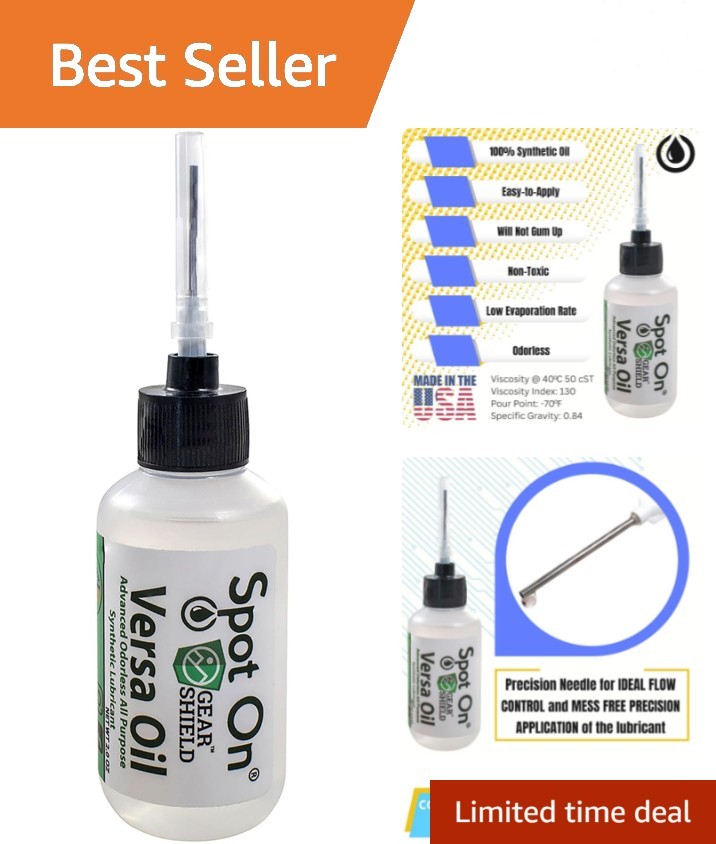 All Purpose Full Synthetic Oil – Advanced Synthetic Lubricant for Clocks, Kni…