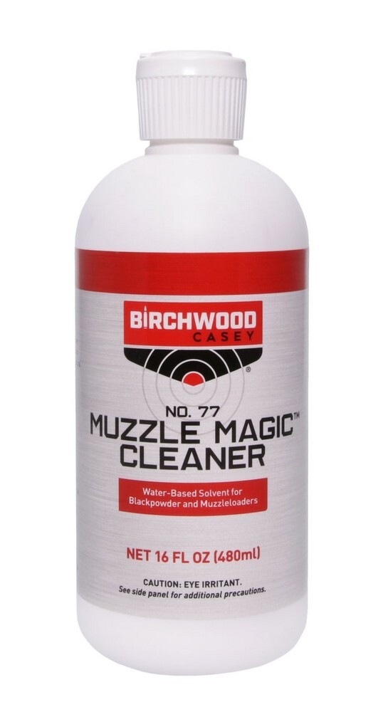 Birchwood Casey Muzzle Magic No. 77 Cleaner For Blackpowder 16 Oz Bottle – 33745