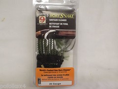 HOPPE’S Boresnake 20 Gauge Shotgun Bore Cleaner 24033