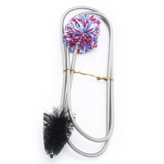 Bore Snake Brush Flexible Mouthpiece Cleaner For Saxophone Instrument Cleaning