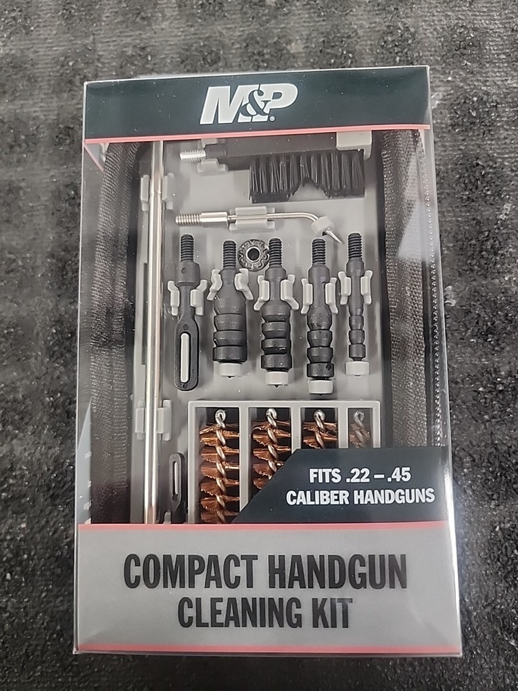 Smith & Wesson Compact Pistol Cleaning Kit #SWMP110176 &