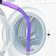 Upgraded Dryer Vent Cleaner Kit: Universal Vacuum Hose Attachment for Purple