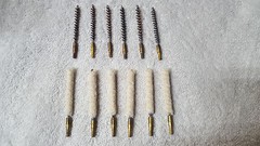 Bore Cleaning Brushes and Swabs for .17 Caliber Guns 177