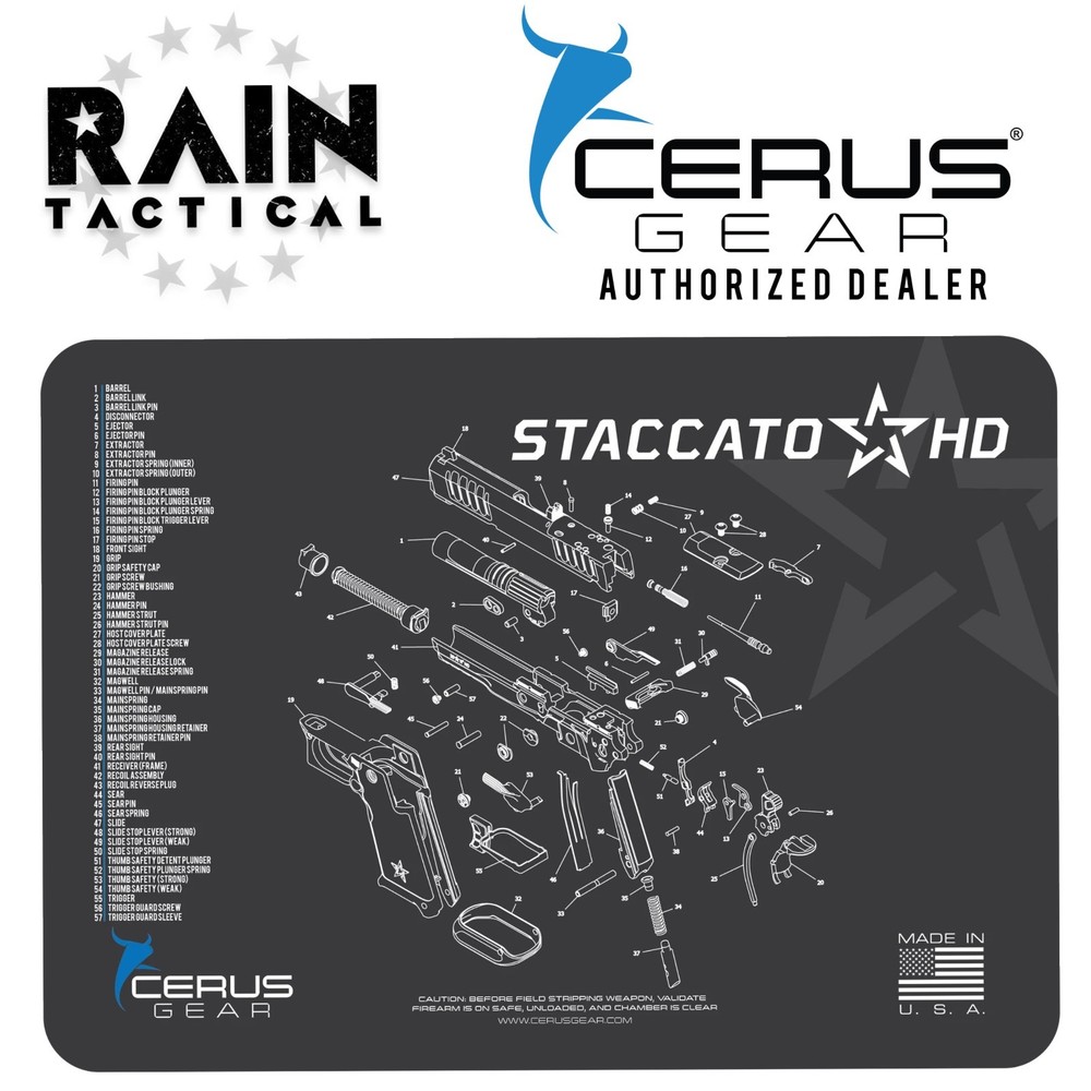 For STACCATO HD Bench Cleaning Mat Cerus Gear