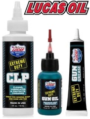 LUCAS CLP OIL 4oz, Needle Oiler & Grease Tube Rifle Pistol Cleans & Protects USA