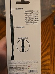 9mm Pistol Rope Cleaner Rifle Gun Cleaning SE