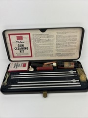 VINTAGE SEARS GUN RIFLE CLEANING KIT .22 & .33 CAL (Used)