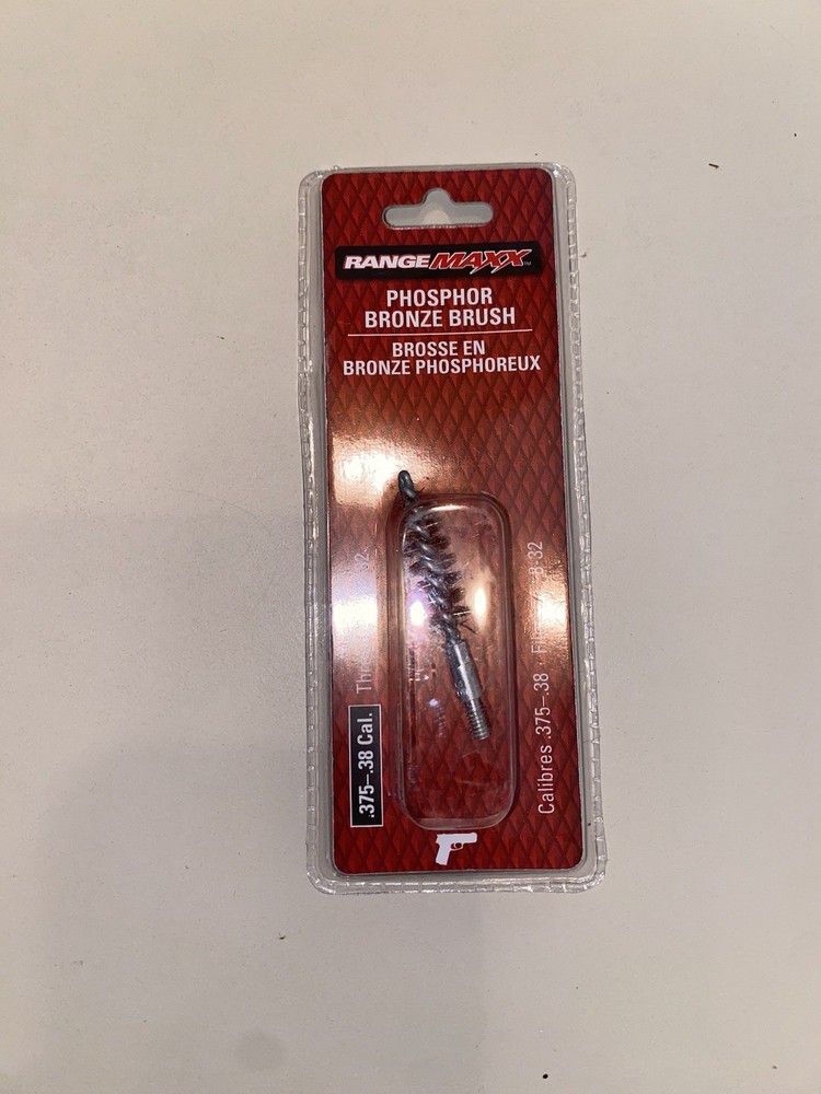 RANGEMAXX PHOSPHOR BRONZE BRUSH .375 – .38 Cal. 9MMNEW
